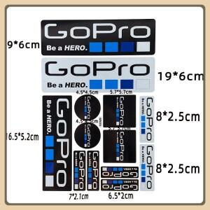 GoPro HERO 익스트림 스포츠 반사 스티커 오토바이 수정 된 Tailbox 장식 스케이트 보드 헬멧 데칼 스즈키