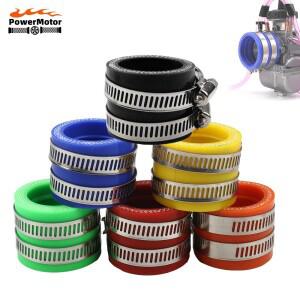오토바이 기화기 어댑터 입구 흡입 파이프 고무 35mm 40mm KEIHIN MIKUNI OKO KOSO PWK Motocross 공기 시