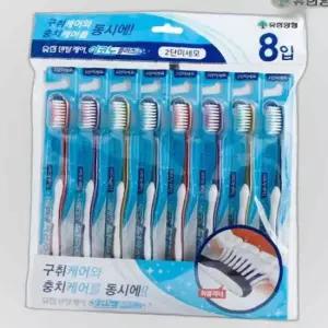유한 덴탈케어 이코노플러스 2단미세모 8개입