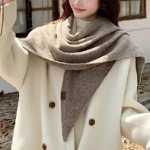 [하프클럽/]머플러 숄 겨울 케이스 숄목도리 방한