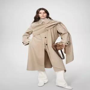 ZARA 탈부착 베스트 2-in-1 트렌치 코트 - THE ITEM ZARA WOMAN - 베이지 2306/136/710