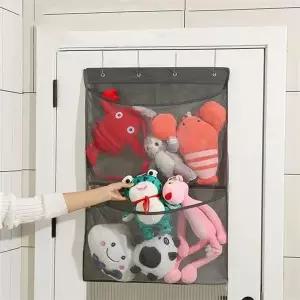 문걸이 수납 정리함 2칸4칸 문걸이 수납 포켓 벽걸이 주머니 다용도
