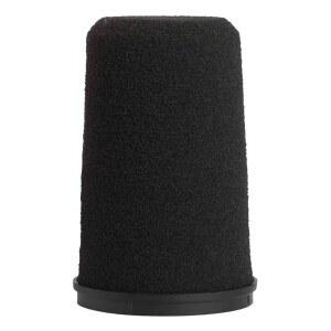 SHURE RK345 SM7A 및 SM7B 마이크용 파열음 호흡 않는 폼 교체용 윈드스크린 바람 블랙 소음 감소, 원치 방지 클릭