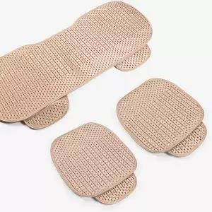 통풍솔솔 BWN880C2 차량용 쿨시트 쿨방석 시트방석 3종셋(골드)