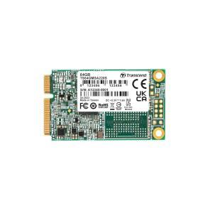 Transcend MSA220 mSATA SSD 64GB, 최대 TLC NAND SATA III LDPC 스테이트 오류 6G/s 플래시, 350MB/s, 3D 울트라북/데스크톱/태블릿/PC/GPS/서버용 미니 드라이브, TS64GMSA220S 내부 솔리드 수정, ECC