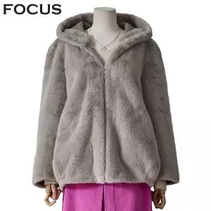 포커스 보들한 페이크밍크 점퍼_FW4J3JP3118
