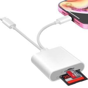 DENLANE 용 SD 카드 리더기, USB 카드, 듀얼 /SIM 플러그 노트북에 C 디지털 인터페이스 /USBC /TF 라이트닝 카메라 어댑터, 메모리 앤 /맥북 액세서리 및 플레이,