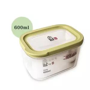 직사각 밀폐용기 2호 600ml DY-322
