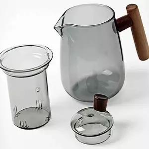 내열유리차주전자 500ml 내열유리티포트 유리주전자