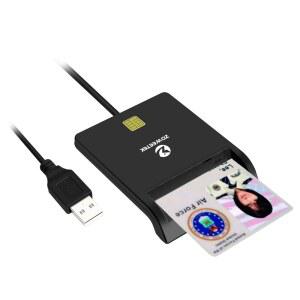 ZOWEETEK CAC 카드 리더 밀리터리, 스마트 리더기 일반 액세스 리눅스와 DOD CAC, 맥 밀리터리 호환 USB OS 윈도우,