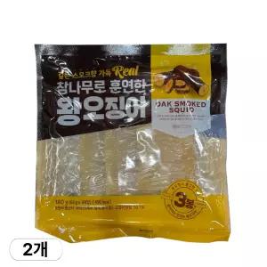 참나무 훈연 왕오징어구이 180g X 2개