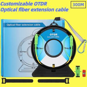 AUA-2 OTDR 론칭 케이블 광섬유 연장 케이블 SC/FC/ST/LC(APC/UPC) 광섬유 링 데드 존 제거 단일 모드 300M