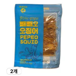 노브랜드 빼빼오 오징어 100g X 2개