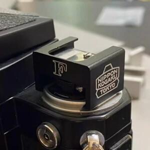 Nikon as-1 핫슈 용 Nikon F F2 카메라 용 블랙/실버 메탈 콜드 슈베이스 간단하고 절묘한 카메라 액세서리