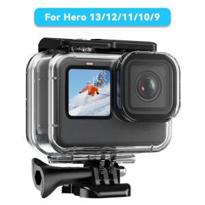 GoPro Hero 13 12 11 10 9 블랙용 방수 하우징 60M 수중 다이빙 보호 케이스 커버 GoPro 방수 액세서리
