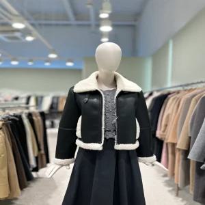 듀엘 레더 무스탕 자켓 L254PSG755 607542