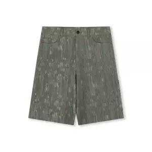 [정품] 비슬로우 W아쉬 ED LINEN JACQUARD WORK SHORTS OLIVE 1069679
