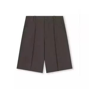 [정품] 비슬로우 MILITARY ONE TUCK SHORTS DARK MOCHA 1069699