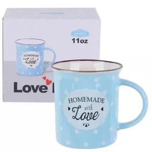 [콩심팥심]러브 머그 (BLUE) 325ml