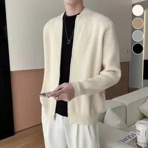 데일리 남성 집업 니트 출근룩 카디건
