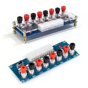 XH-M229 데스크탑 PC 섀시 전원 ATX 어댑터 보드 공급 장치 회로 콘센트 모듈로 전송 24핀 출력 터미널
