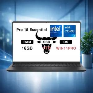DELL Pro 15 Essential PV15250-UB02KR WIN11PRO DDR5-16GB SSD1TB 인텔 코어 3-100U (DC)