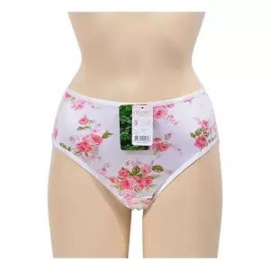 교복속바지 챠밍PT329플라워패턴 부드러운 인견 맥시 팬티 여성위생팬티 헴팬티 햄라인팬티 햄라인속옷 여