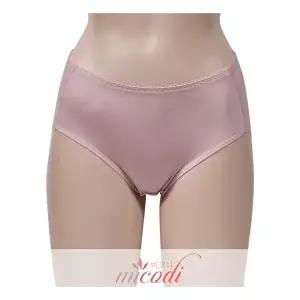 삼각팬티 미코디PT5049편안한 데일리 베이직 누디라인 여성 심리스팬티 미디팬티 여성심리스팬