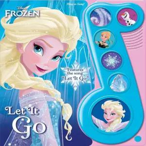 디즈니 겨울왕국 엘사, 안나, 올라프, 그리고 더! - Let It Go Little Music Note 사운드북 PI Kids (Play-