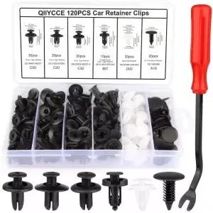 자동차 패스너 클립 모음 차체 푸시 리테이너 핀 리벳 범퍼 도어 트림 패널 키트 세트