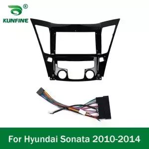 현대 쏘나타 2010-2014용 차량 GPS 네비게이션 스테레오 라디오 패널 프레임 2Din 9인치 인대시 헤드유닛