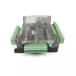 고속 펄스를 갖춘 스테퍼 모터 유압 밸브 릴레이 제어용 산업용 컨트롤러 보드 FX3U-24MT PLC 모듈
