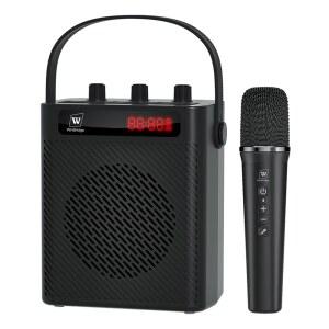 무선 마이크 및 스피커가 장착된 음성 증폭기 - 휴대용 미니 블루투스 PA 시스템(핸드헬드 포함), 교사, 야외 이벤트를 위한 30W 초경량 충전식 메가폰 S93 Pro