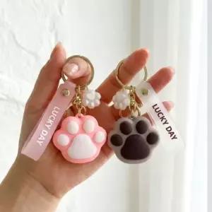 [MENP1RP366]젤리 가방 다용도 베이직 열쇠고리 2컬러