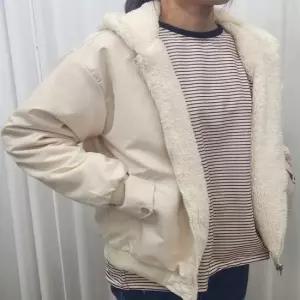 패딩자켓 여성 양면 리버서블 후드 점퍼 따뜻한 패딩 잠바