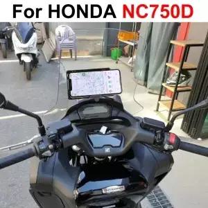 혼다 NC750D D용 전면 폰 스탠드 거치대 스마트폰 GPS 네비게이션 플레이트 브래킷 오토바이 액세서리