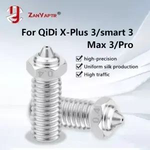 QIDI QPro/XMax 3/XPlus 3/XSmart 3 도금 구리 경화 강철 노즐용 바이메탈