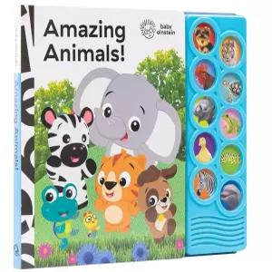Baby Einstein - Amazing Animals 10버튼 사운드 북 PI 키즈 (Play-A-Sound) 417166