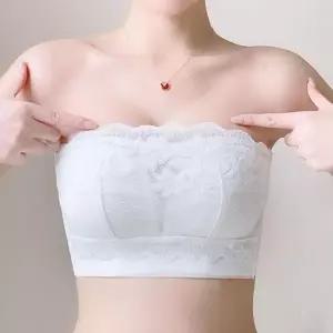 얇은 아무 브라탑 노와이어 웨딩브라 레이 여성 여자