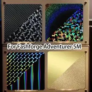Flashforge Adventurer 5m 침대 스티커 Ad5m 플레이트 235x235 빌드 3d 프린터 부품 용 PEI 스프링 강판