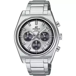 EDIFICE 에디피스 Casio 카시오 남성용 손목시계 크로노그래프 EFB-730D-7AV 사파이어글라스 실버 海外모델