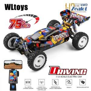 RC카 자동차 오토바이 모형 무선 조정 오프로드 드리프트 미니 포크레인 WLtoys 124017 124007   어린이와