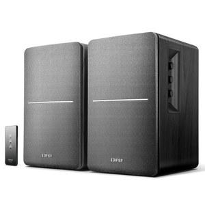 Edifier R1280T 전원 책장 스피커 - 2.0 활성 근거리 스튜디오 모니터 검은색 42와트 RMS