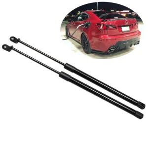 Lexus IS IS250 IS300 2005-2015 스포일러 후면 부트 리프트가있는 뒷문 스트럿 가스 스프링 충격 댐퍼 피