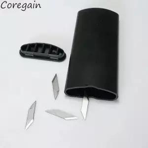 가용 날카로운 칼날 보관함 안전 상자 스냅오프 나이프 자동차 스티커 비닐 커터 용기