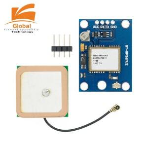 NEO-6M GPS 모듈 GY-GPS6MV2 Arduino호환 비행 제어용 EEPROM APM2.5 안테나 3V-5V RS232 TTL 보드 내장