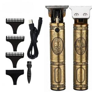 RESUXI JM-700A 스테인레스 스틸 T 블레이드 수염, 충전식 대머리 면도기, 최고의 헤어 트리머, 커팅 머신