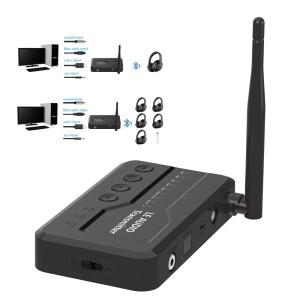 Auracast LE 오디오 송신기 LC3 무손실 Bluetooth 5.4 낮은 대기 시간 Type-C 무선 스테레오 어댑터