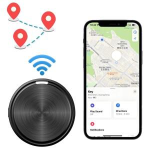 안드로이드 지갑 가방 찾기 앱용 Find My Device 앱 호환 스마트 애완동물 위치 추적기 방수 미니 GPS 도구