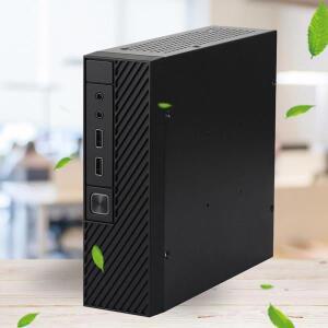 호환 미니 ITX 컴퓨터 케이스, USB 2.0 3.0 HD 오디오 포트, 고속 방열 압연 스틸, HTPC 데스크탑 섀시 PC